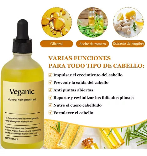Aceite facial veganic
