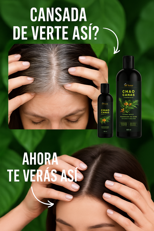 Shampoo y Color CHAO Canas Malaya