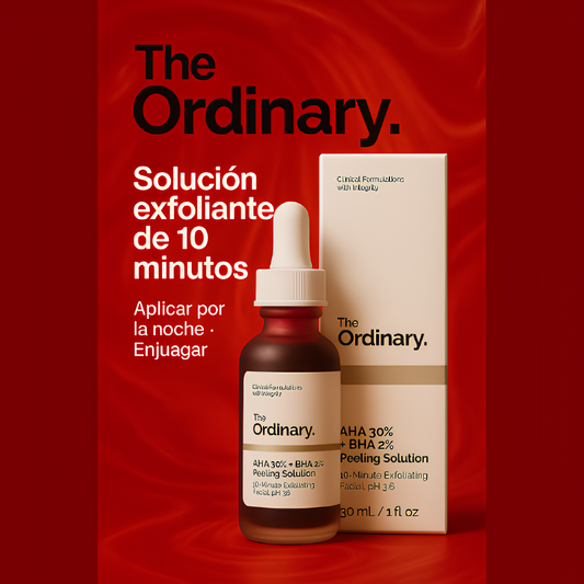 The Ordinary – AHA 30% + BHA 2% Peeling Solution