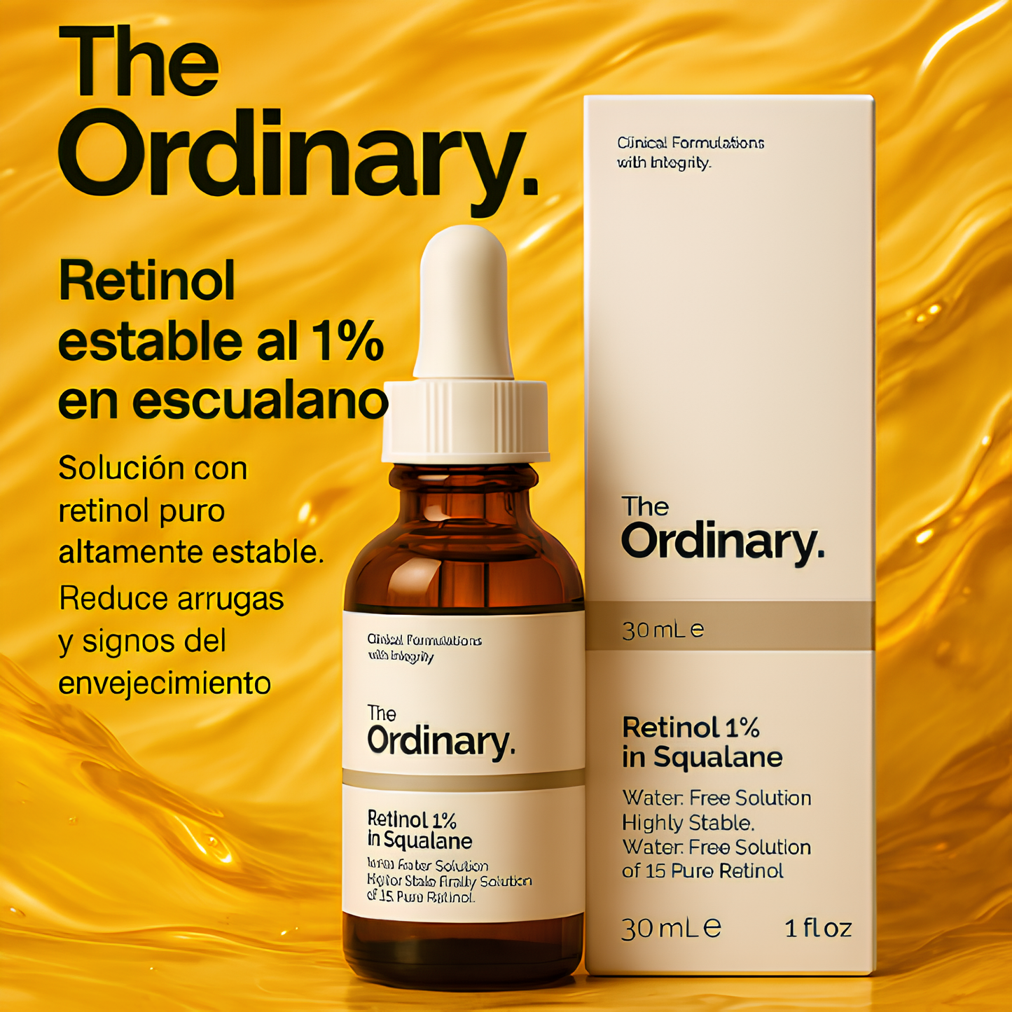 The Ordinary –  Retinol 1% in Squalane