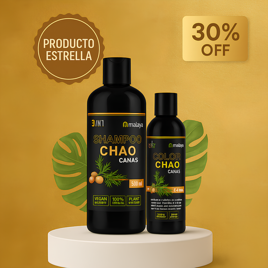 Shampoo y Color CHAO Canas Malaya